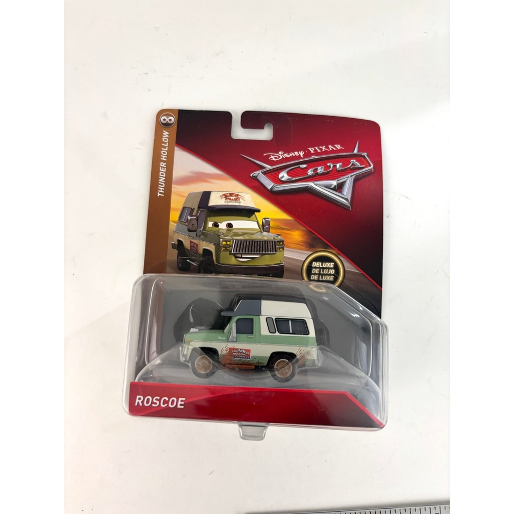 Disney Pixar Cars 3 Roscoe Deluxe Thunder Hollow 1:55 Diecast New Sealed